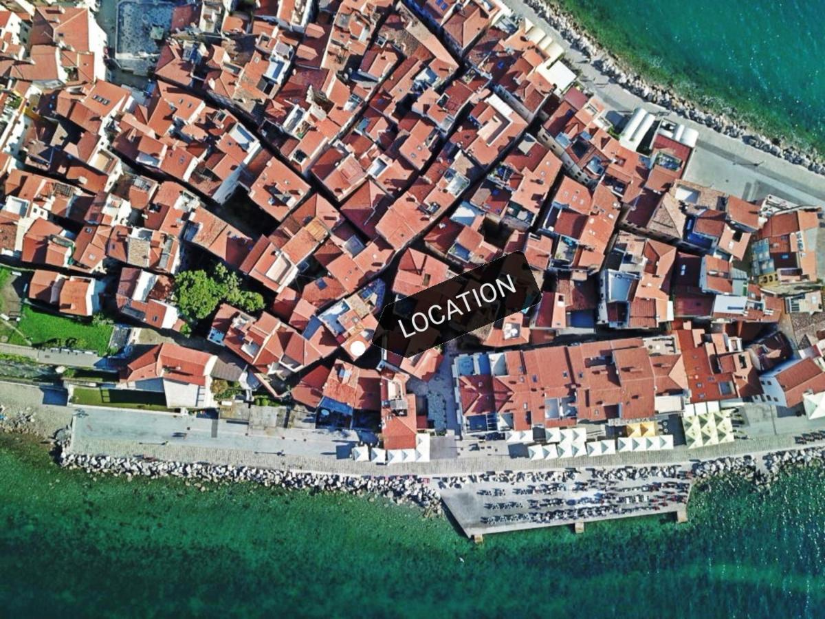 Ribiska Hisa - Old Piran Fisherman'S House المظهر الخارجي الصورة