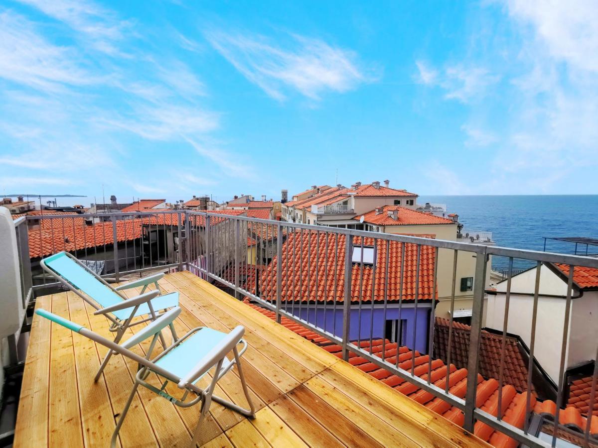 Ribiska Hisa - Old Piran Fisherman'S House المظهر الخارجي الصورة